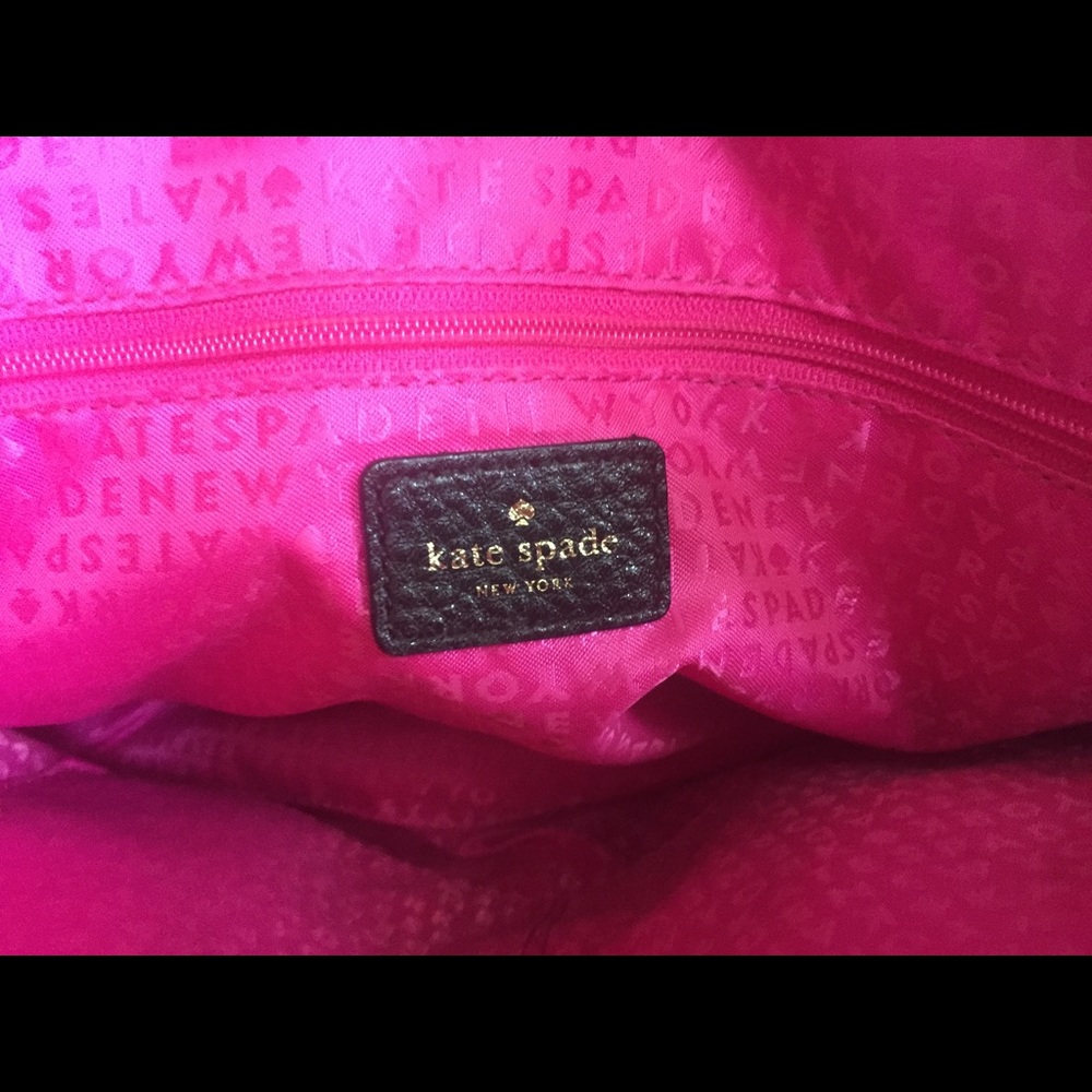 Kate Spade black quilted handbag - Picture 5 of 6